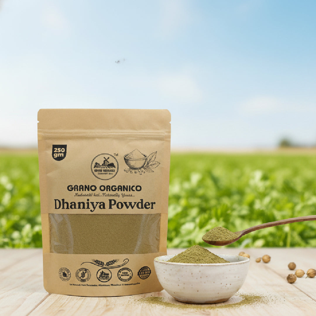 Grano Organico Rajasthani Dhaniya Powder (Coriander) | High Aroma & Oragnic