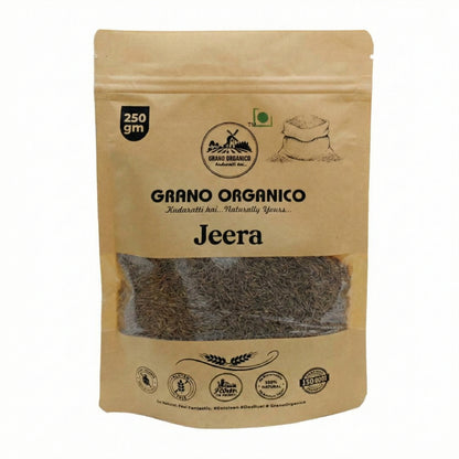 Grano Organico Rajasthani Jeera (Cumin Seeds) | 100% Chemical Free & Organic