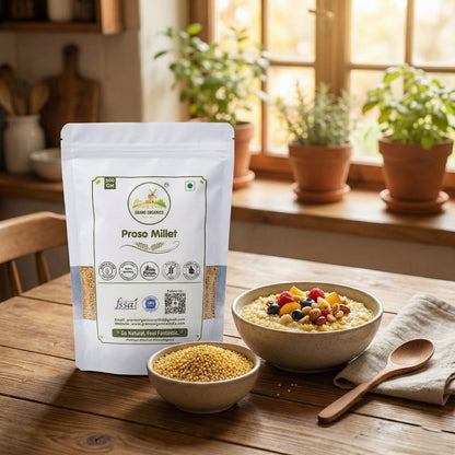 Grano Organico Premium Proso Millet (Chena/Barri) | Organic, Chemical & Pesticide Free