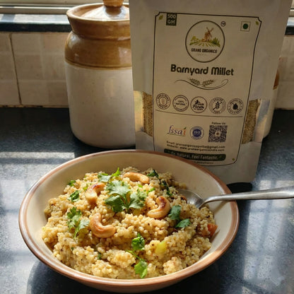 Grano Organico Premium Barnyard Millet (Sanwa/Jhangora) | Organic, Chemical & Pesticide Free