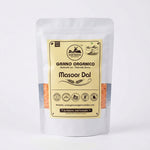 Grano Organico Premium Masoor Dal (Split Red Lentils) | Unpolished, Protein-Rich & Chemical-Free