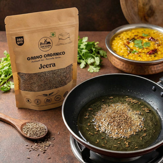 Grano Organico Rajasthani Jeera (Cumin Seeds) | 100% Chemical Free & Organic