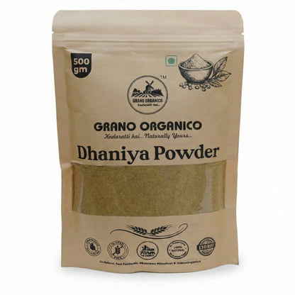 Grano Organico Rajasthani Dhaniya Powder (Coriander) | High Aroma & Oragnic