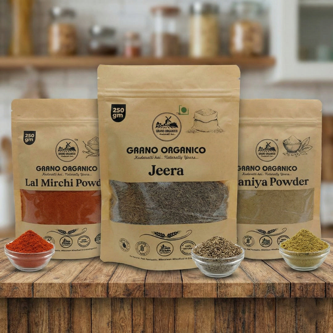 Grano Organico Rajasthani Jeera (Cumin Seeds) | 100% Chemical Free & Organic