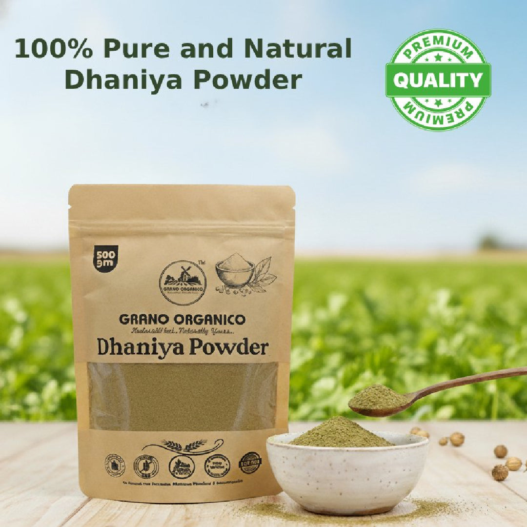 Grano Organico Rajasthani Dhaniya Powder (Coriander) | High Aroma & Oragnic