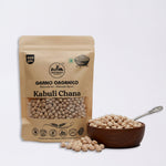 Grano Organico Premium Kabuli Chana (White Chickpeas) | Unpolished & Chemical Free